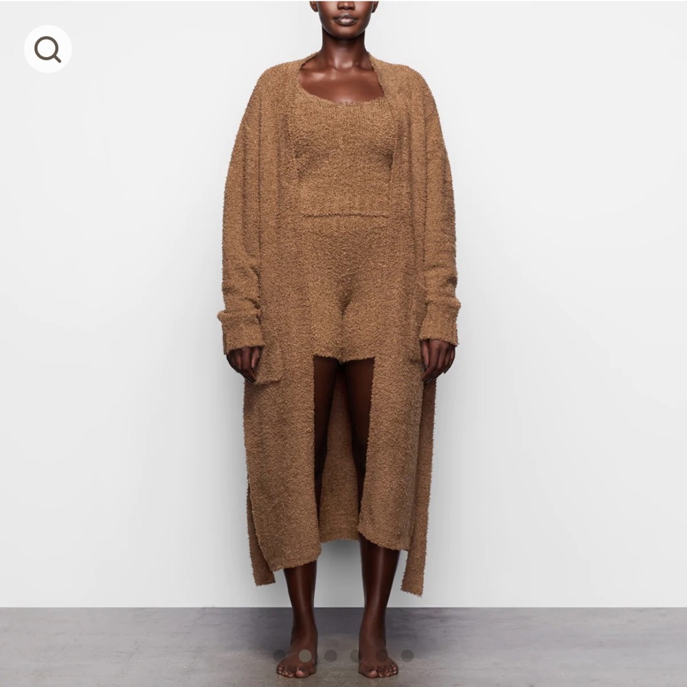 Skims Cozy Knit Robe